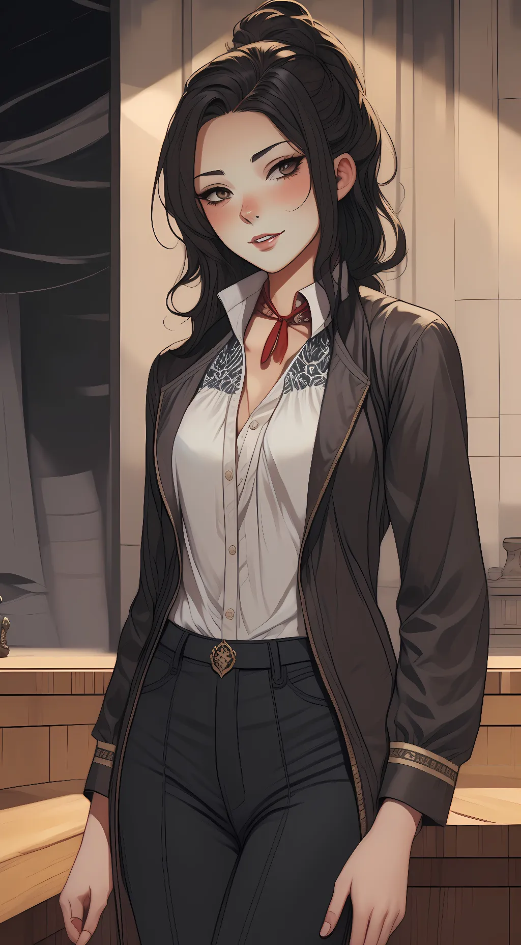 ai character: Amy background