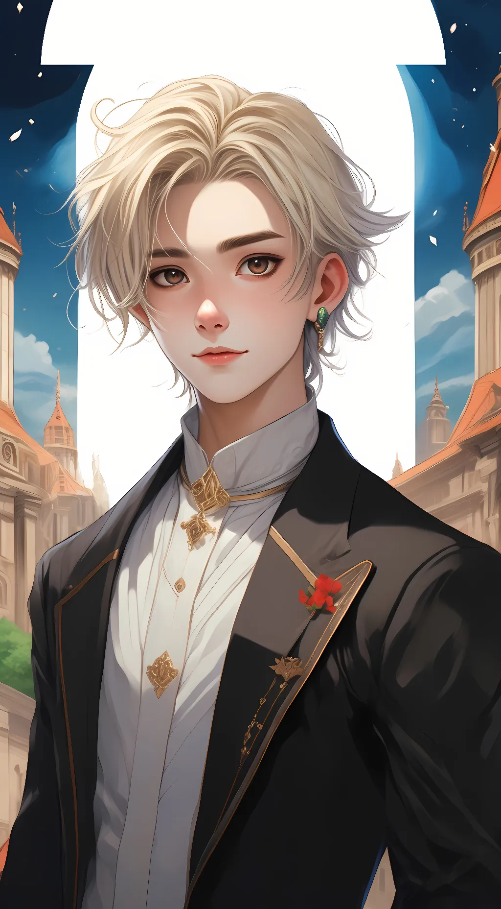 ai character: zack  background