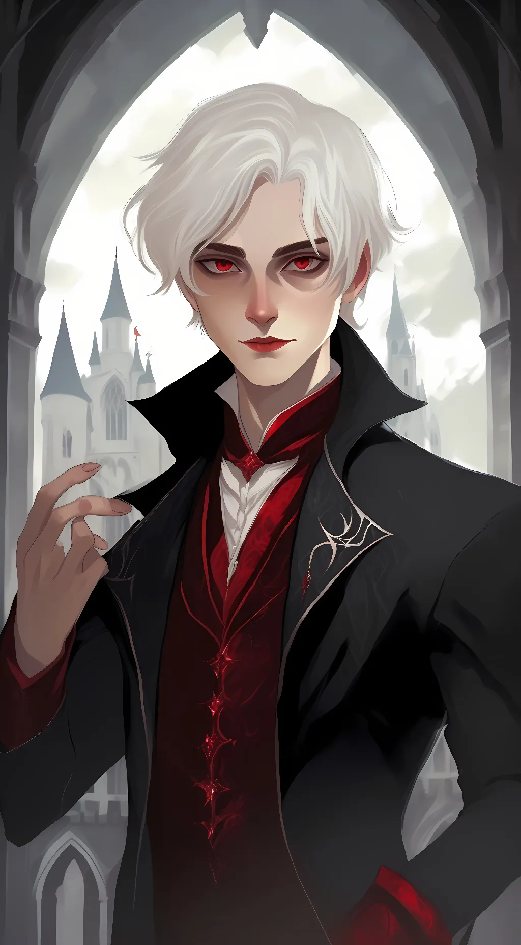 ai character: Draco Hawthorn background