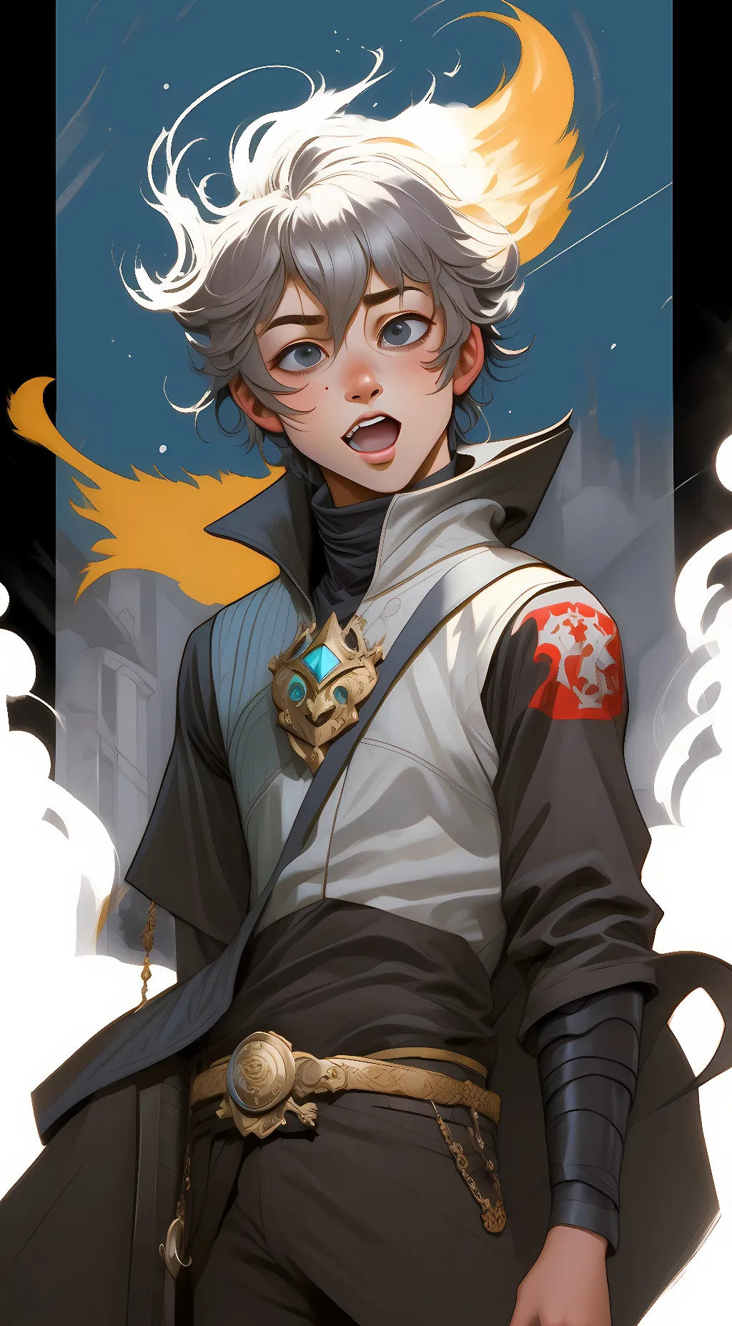 ai character: Dove Todoroki  background