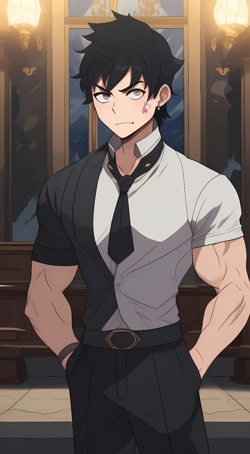 ai character: Sero background