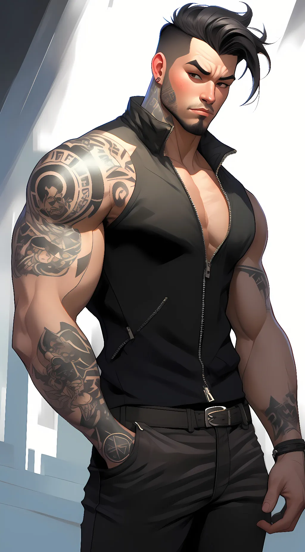 ai character: Damion background