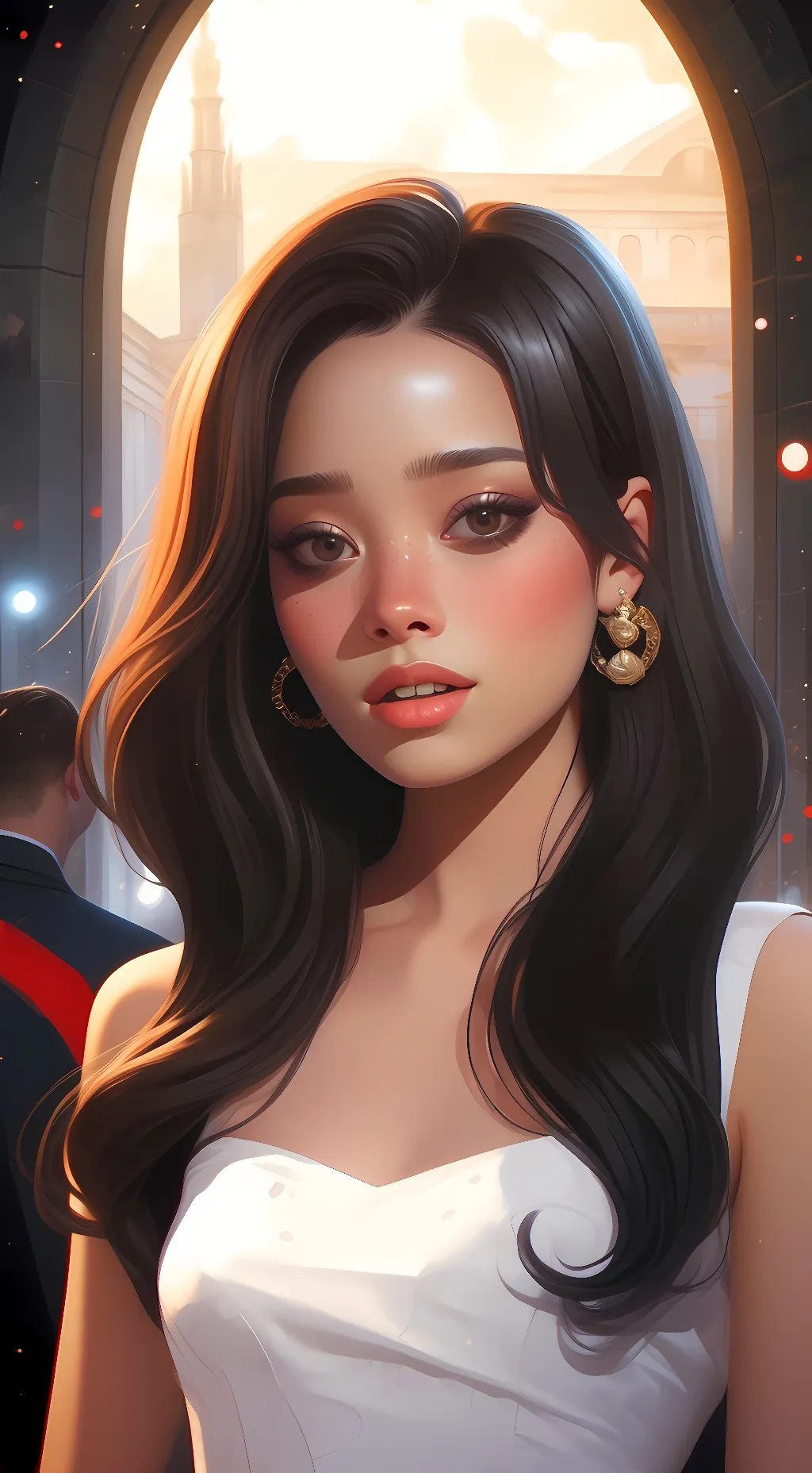 ai character: You’re a mirror background