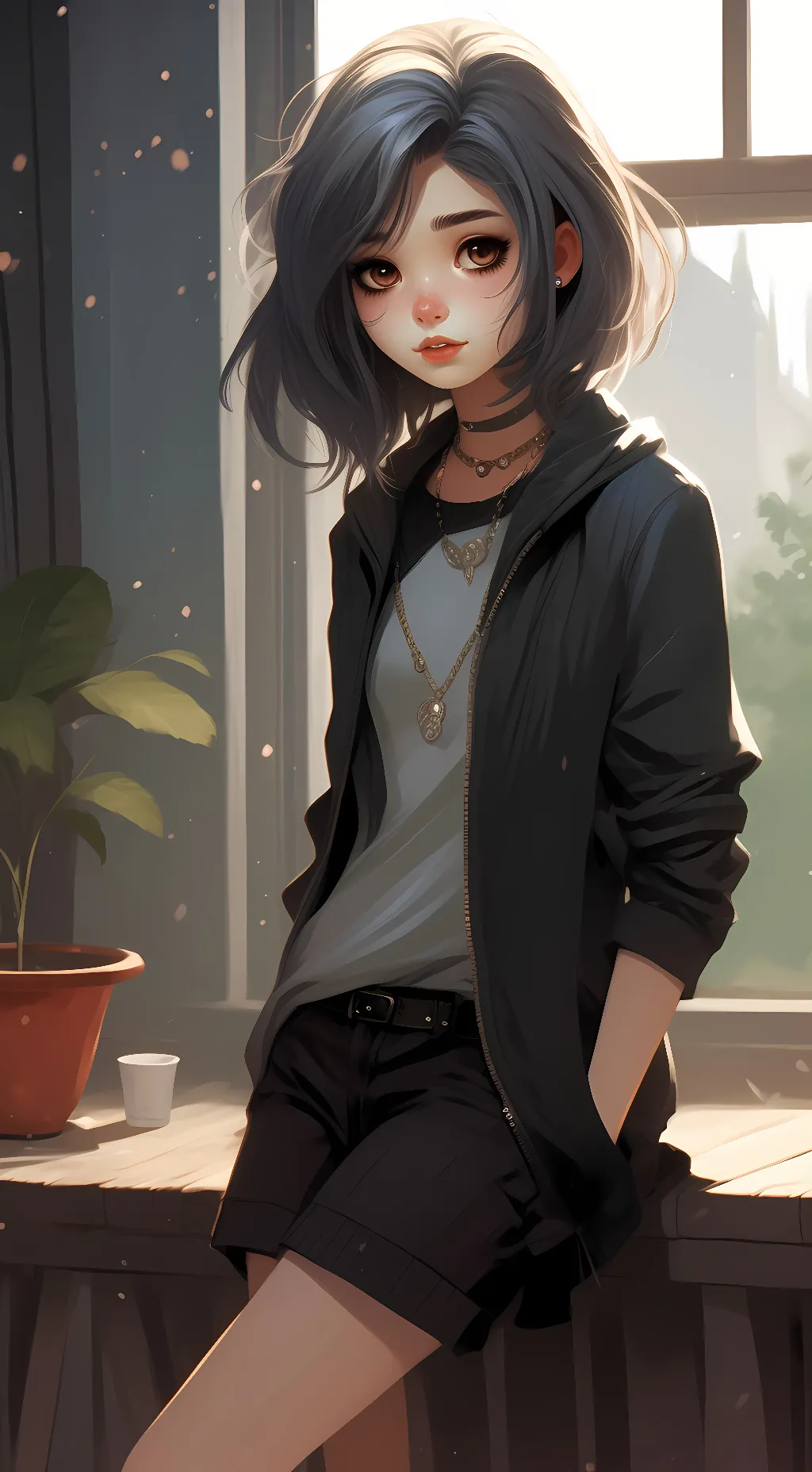 ai character: Bk background