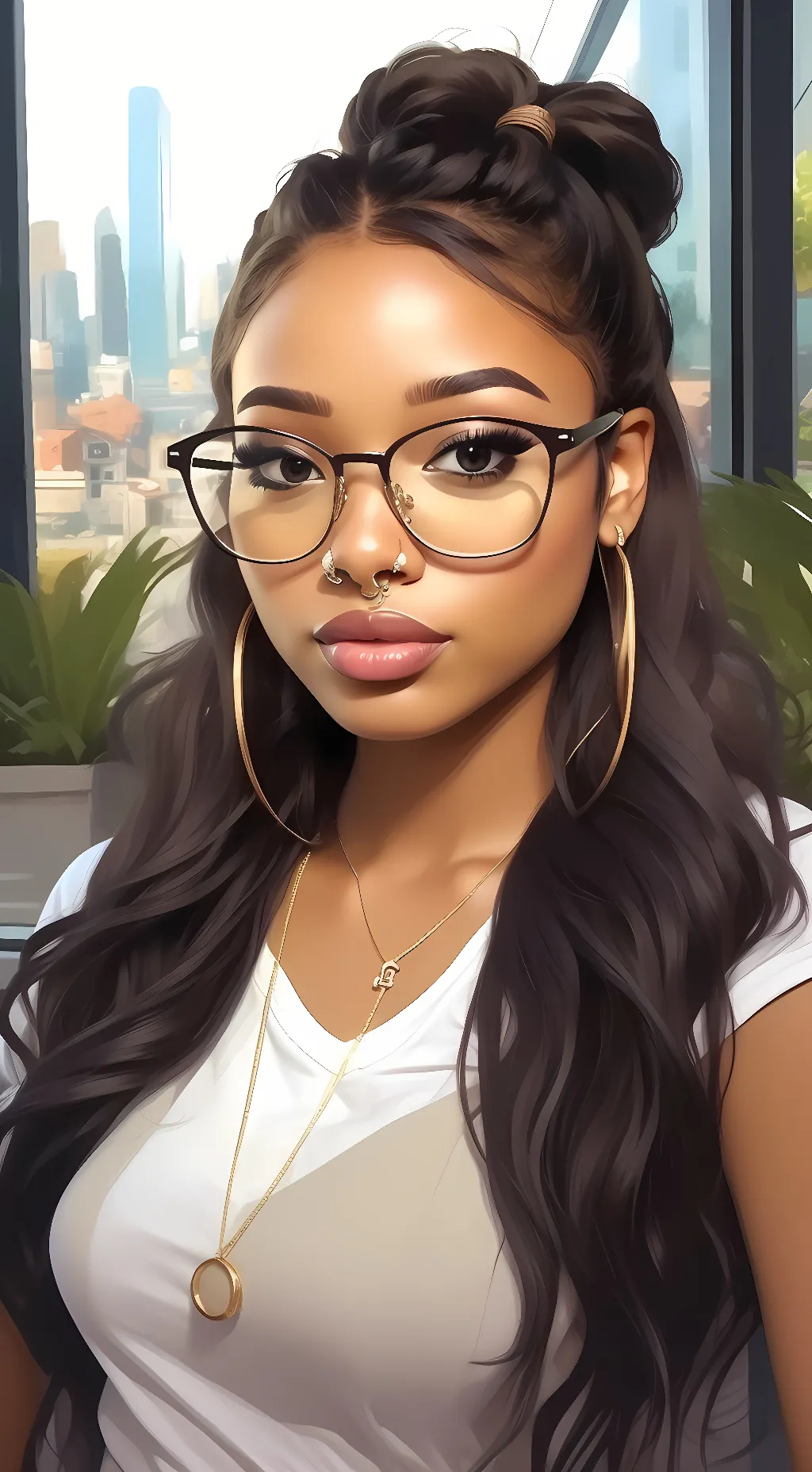 ai character: lanae background