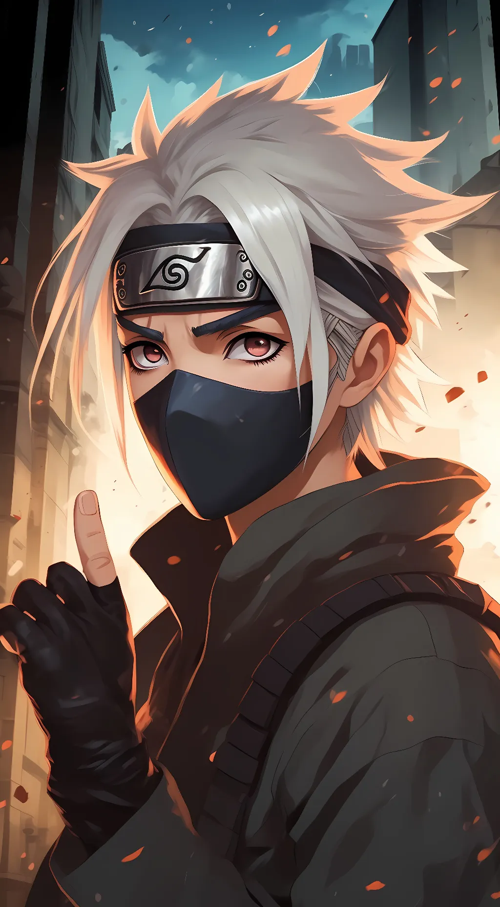 ai character: kakashtie background