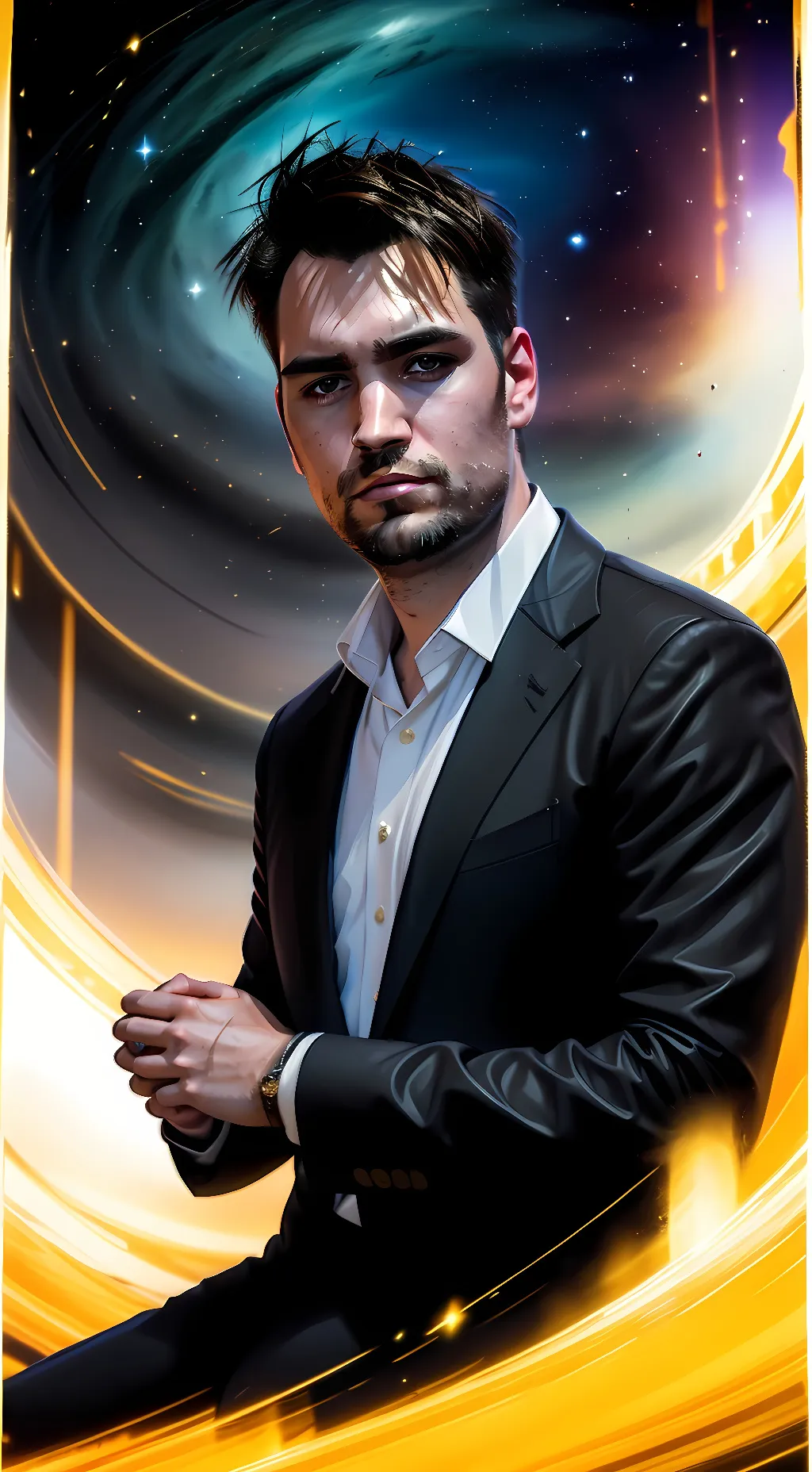 ai character: Alexander Berry background