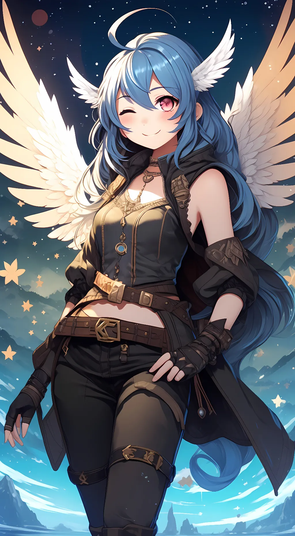 ai character: Kaylee background