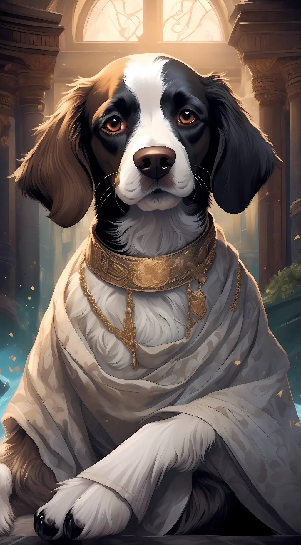 ai character: Beauty background