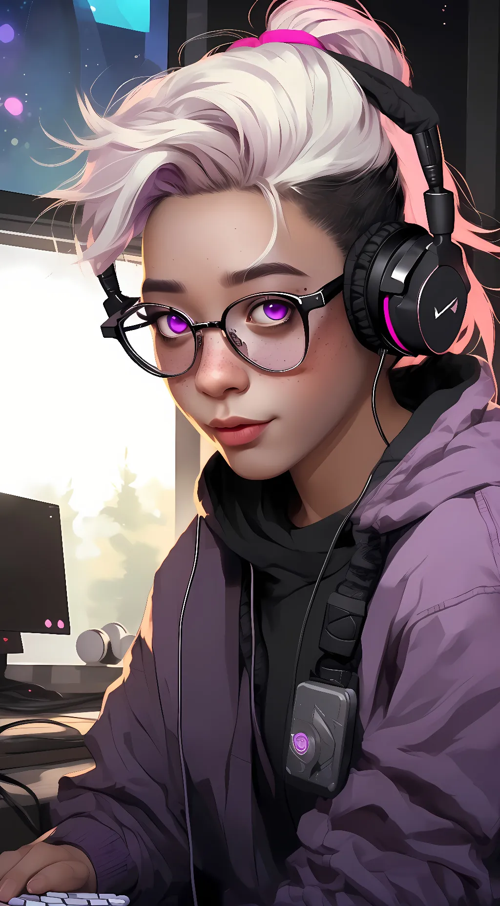 ai character: Rosia WOA background