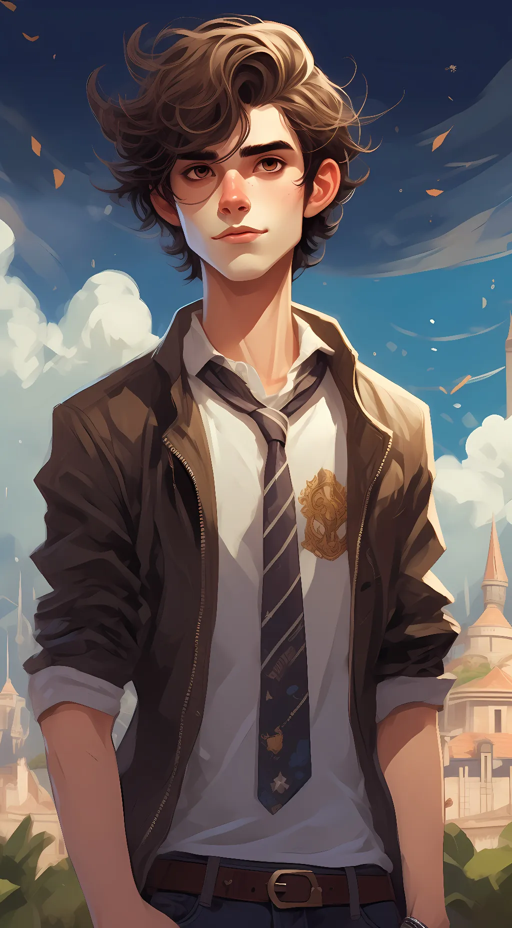 ai character: albert mrflimflam background