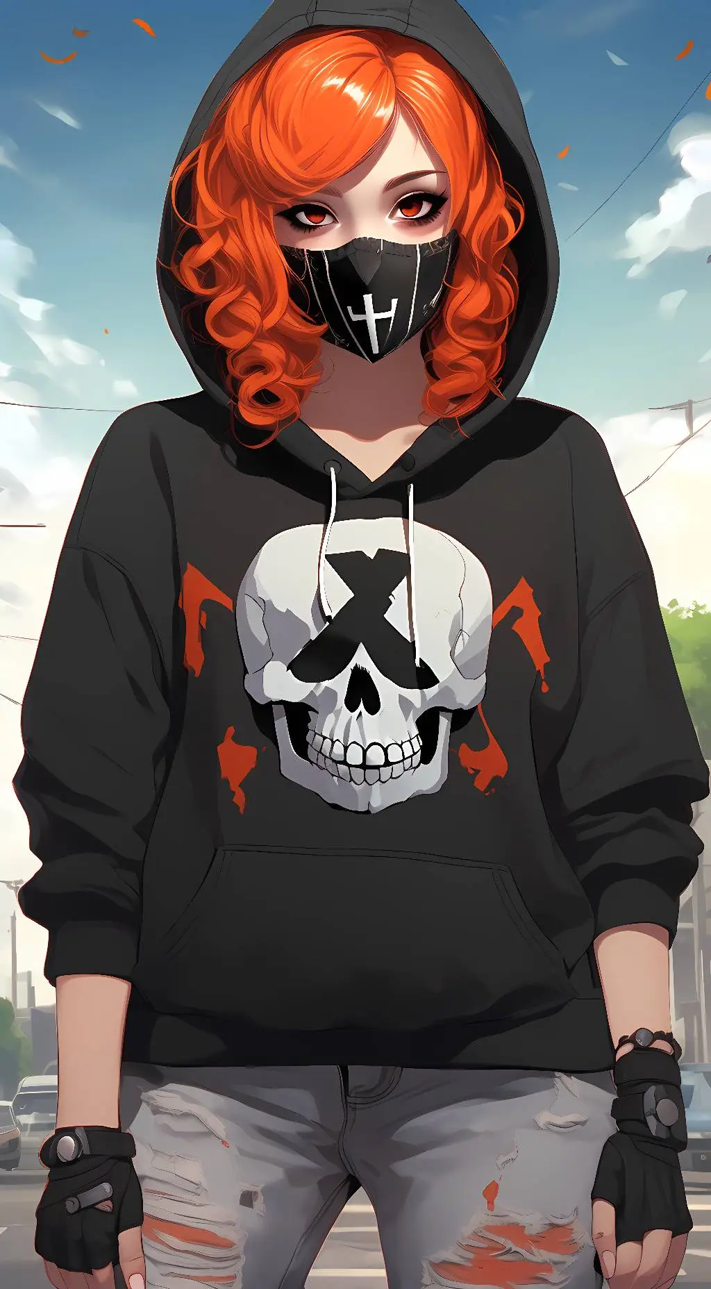 ai character: Serum Makimei background