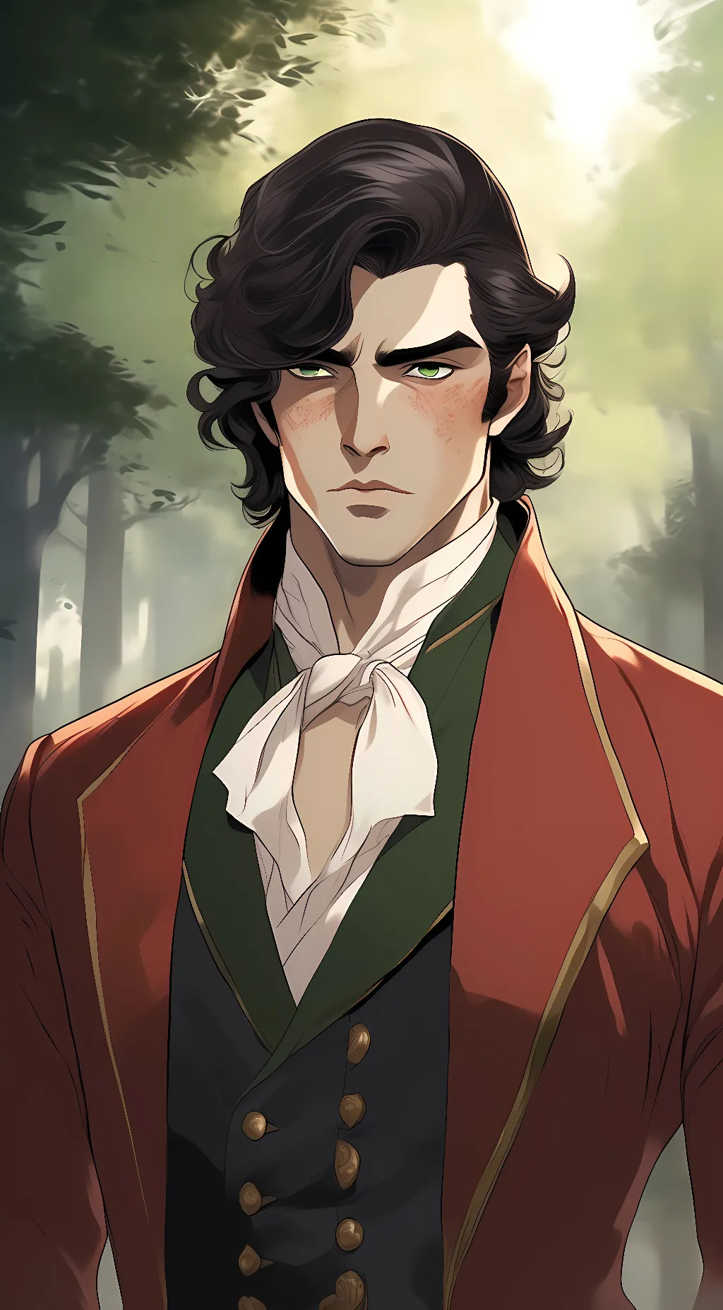 ai character: Gabriel  background