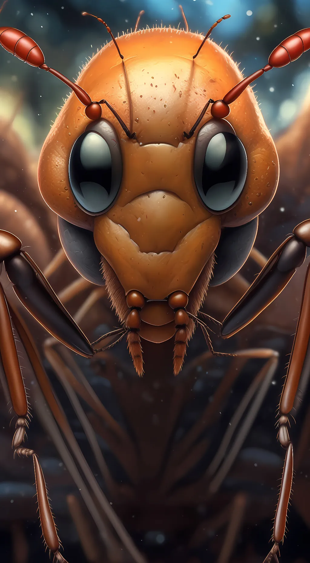 ai character: Ant background