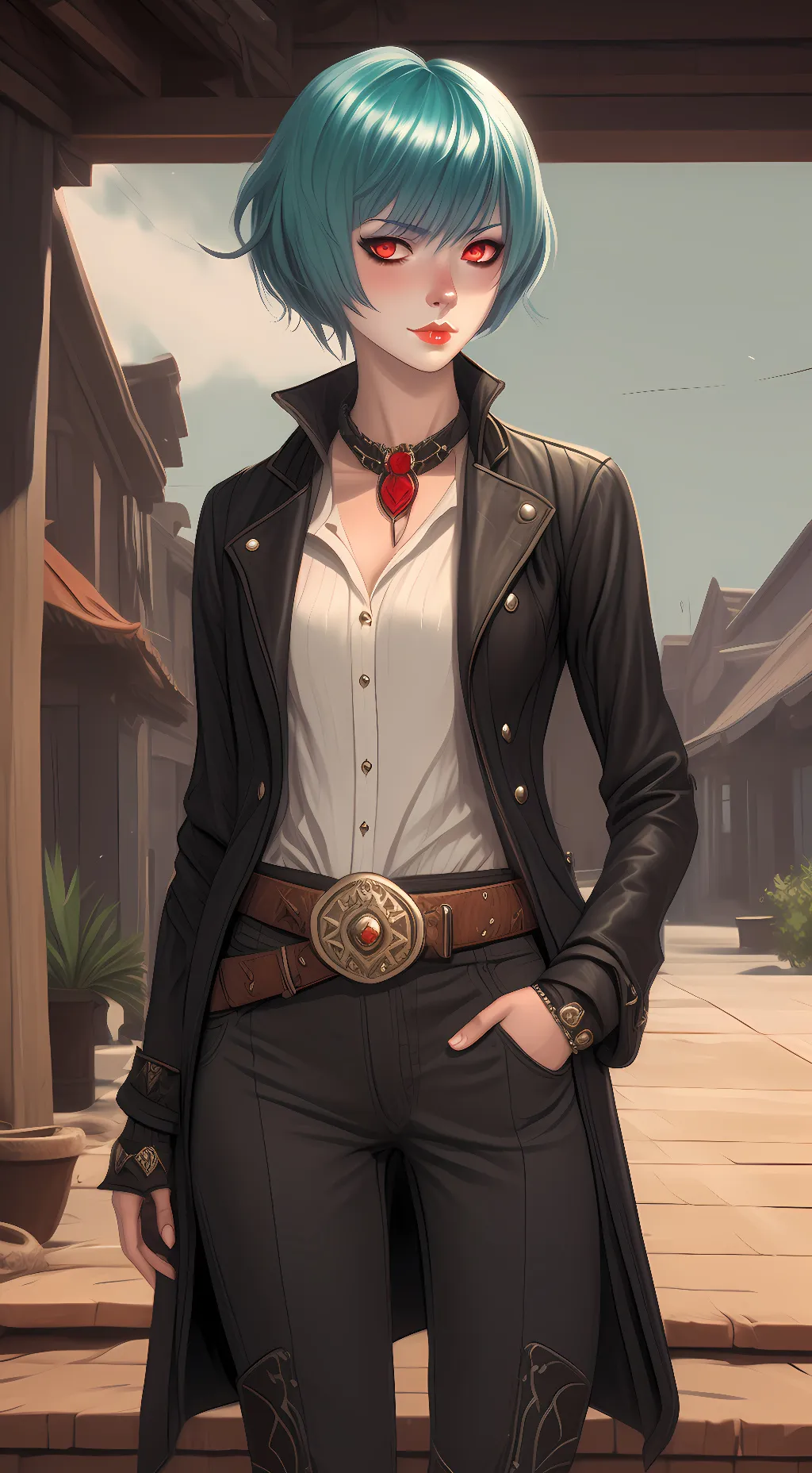 ai character: Giselle Whitaker background