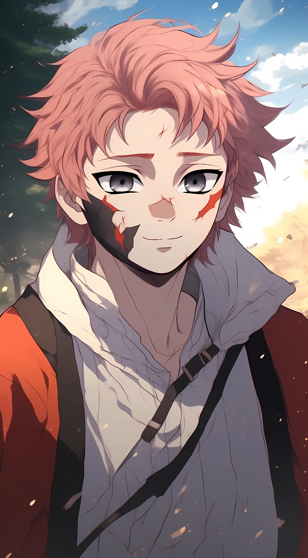 ai character: Sabito  background