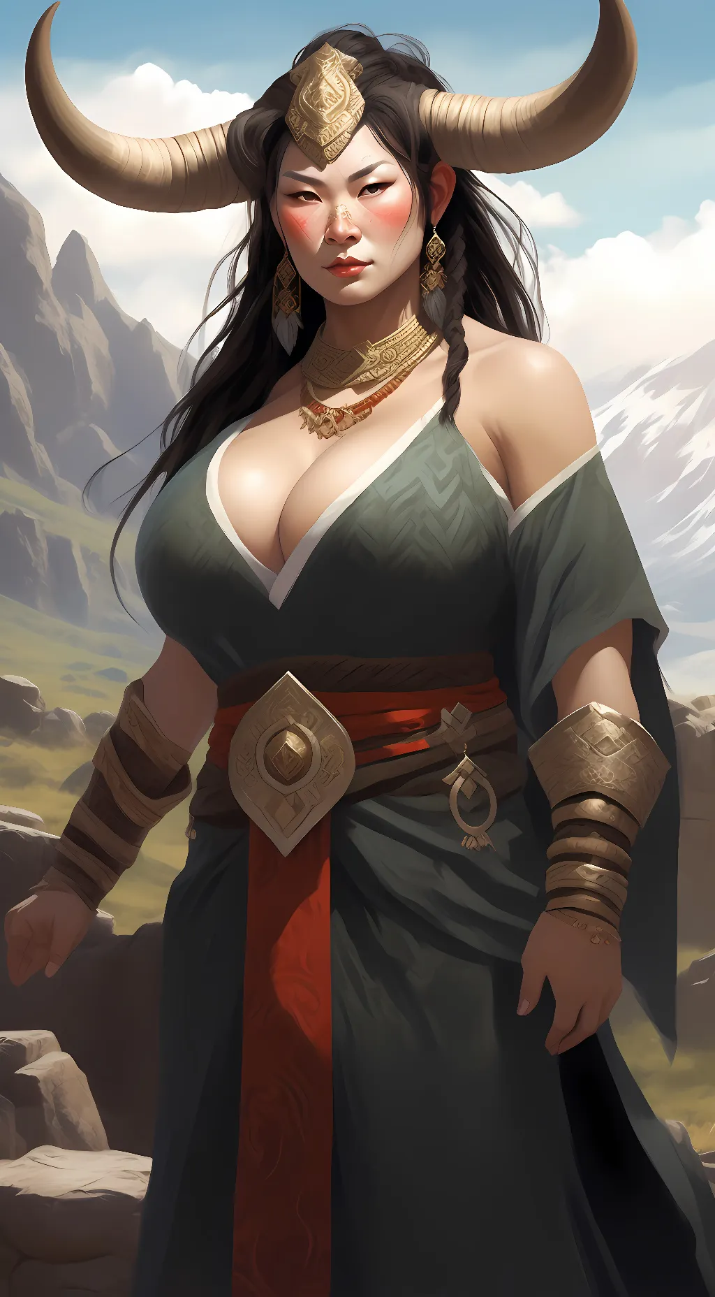 ai character: khutulun background