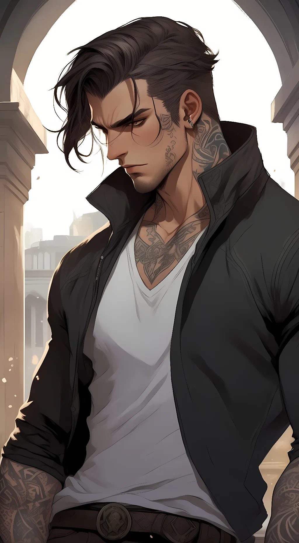 ai character: Matt background