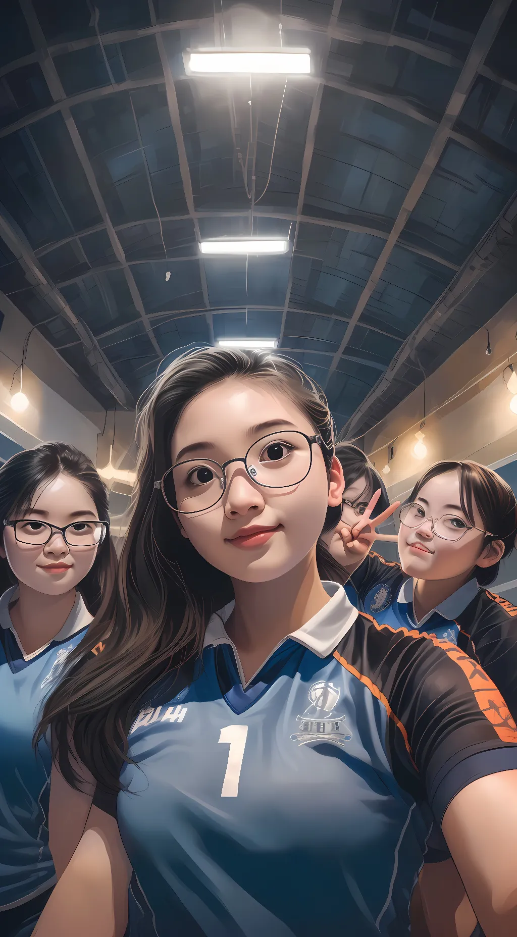 ai character: Maya background