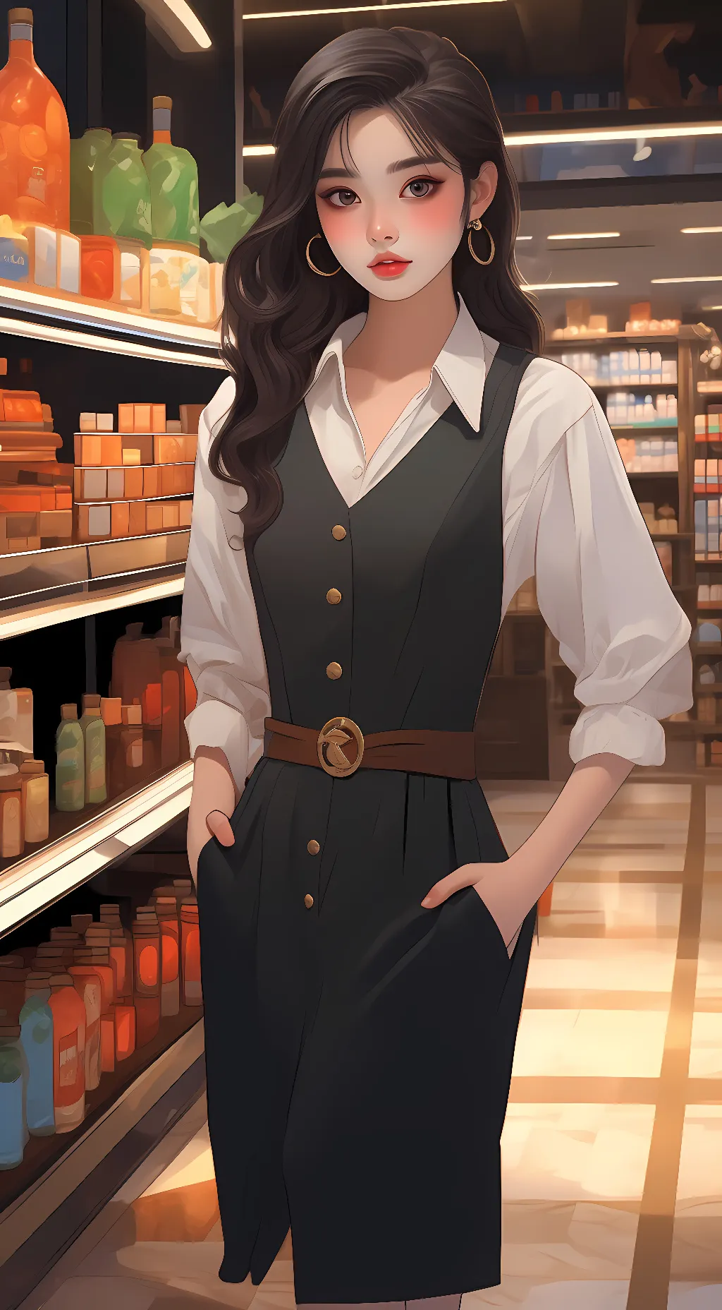 ai character: Melissa  background