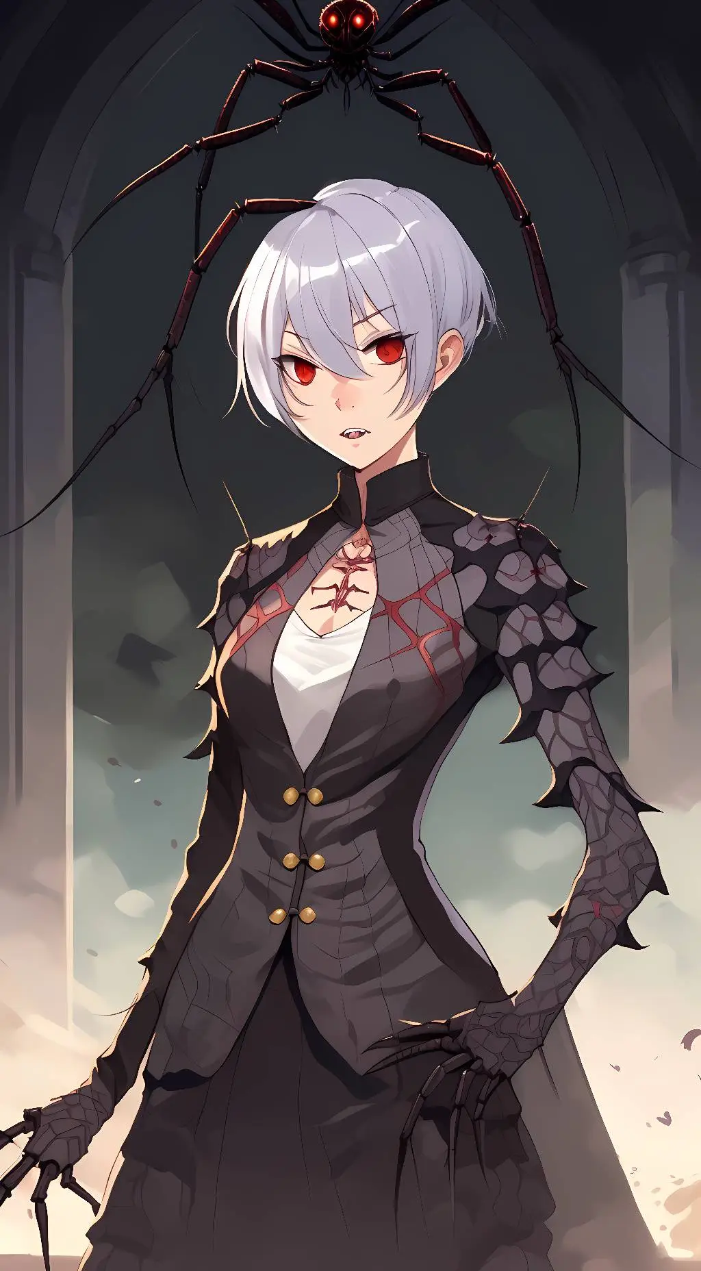 ai character: Rachnera background