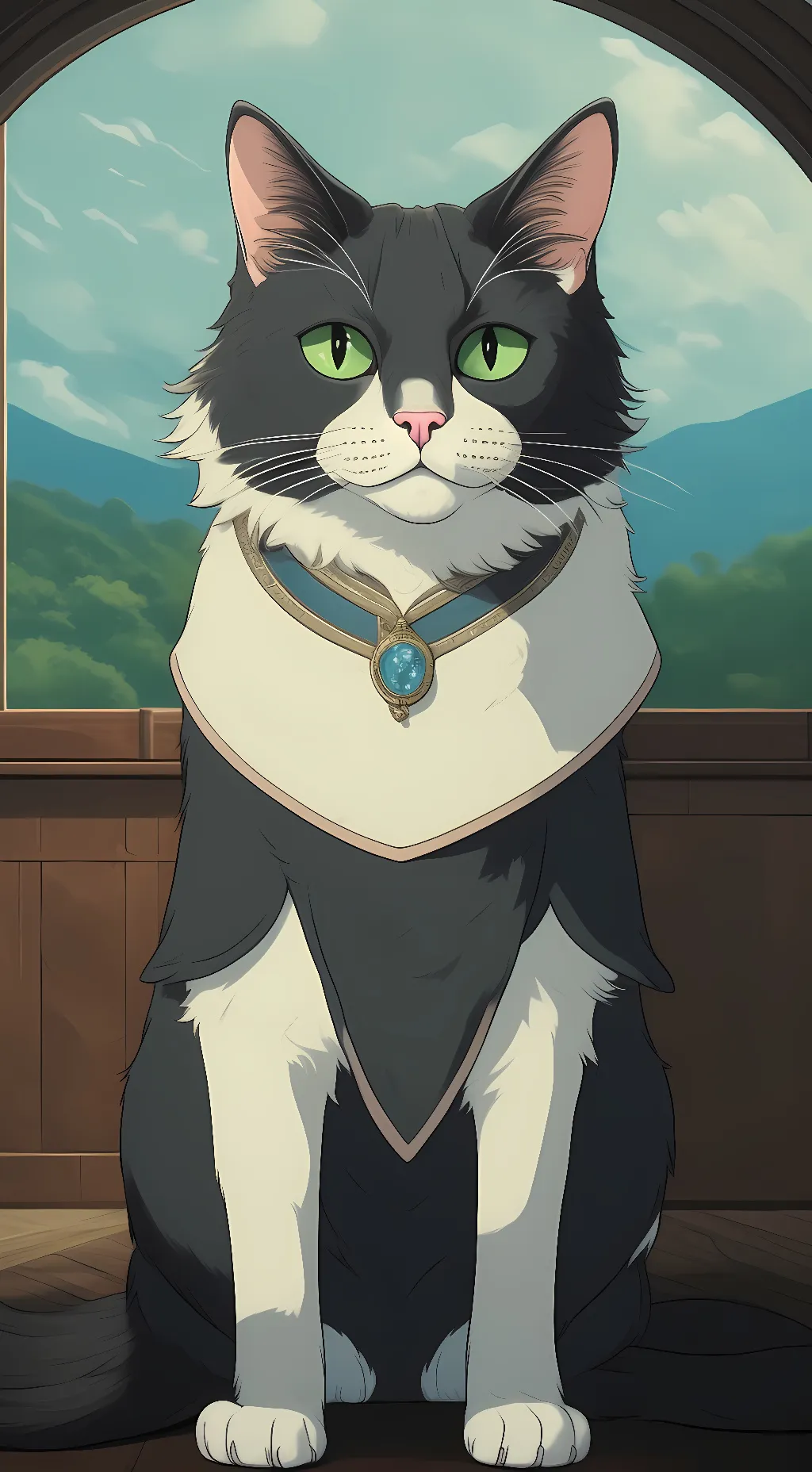 ai character: Simon background