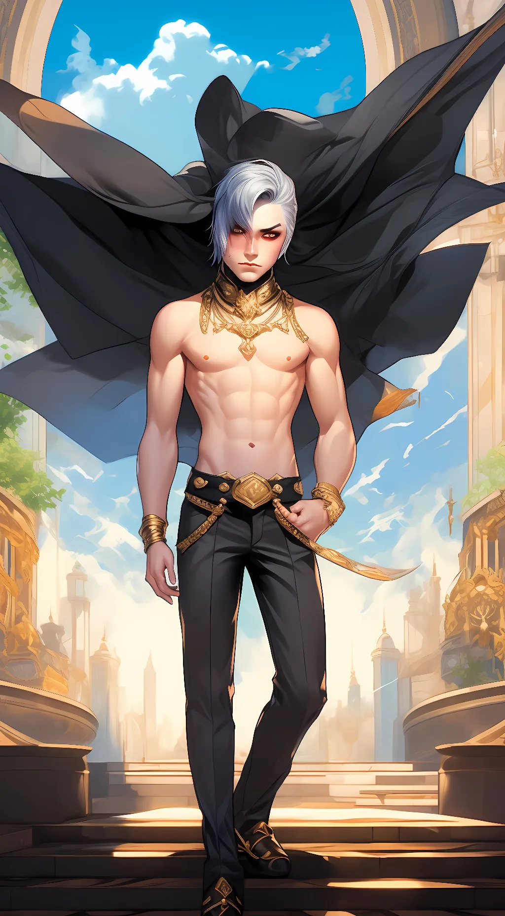 ai character: batman background