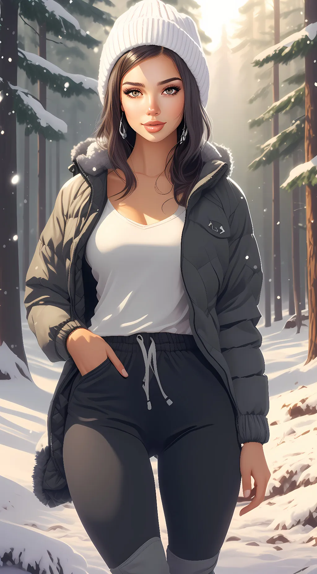 ai character: Lena background