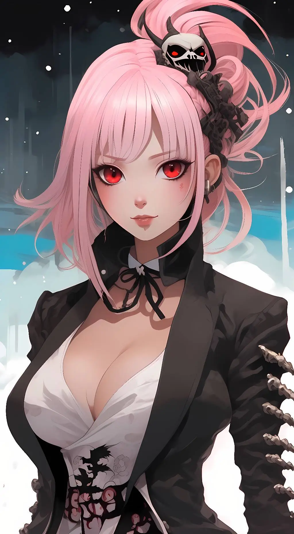 ai character: Lily Rose background