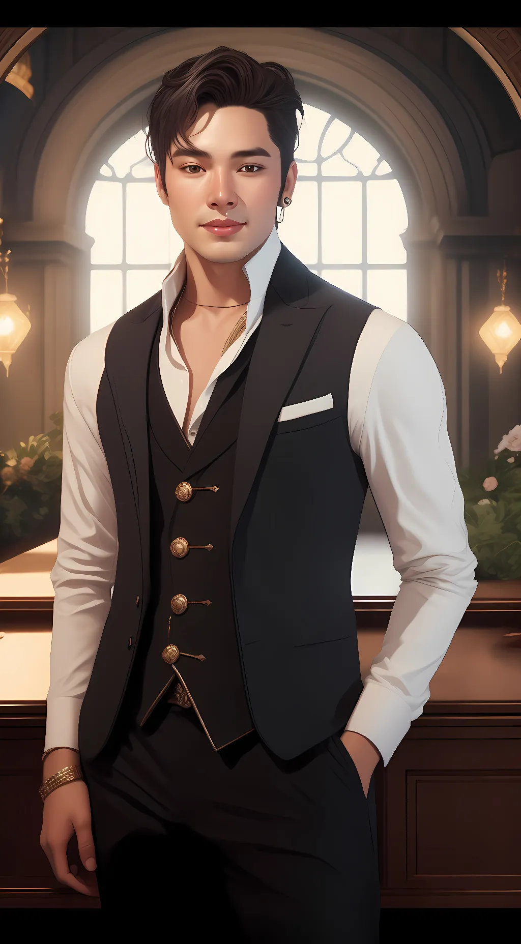 ai character: Alex  background