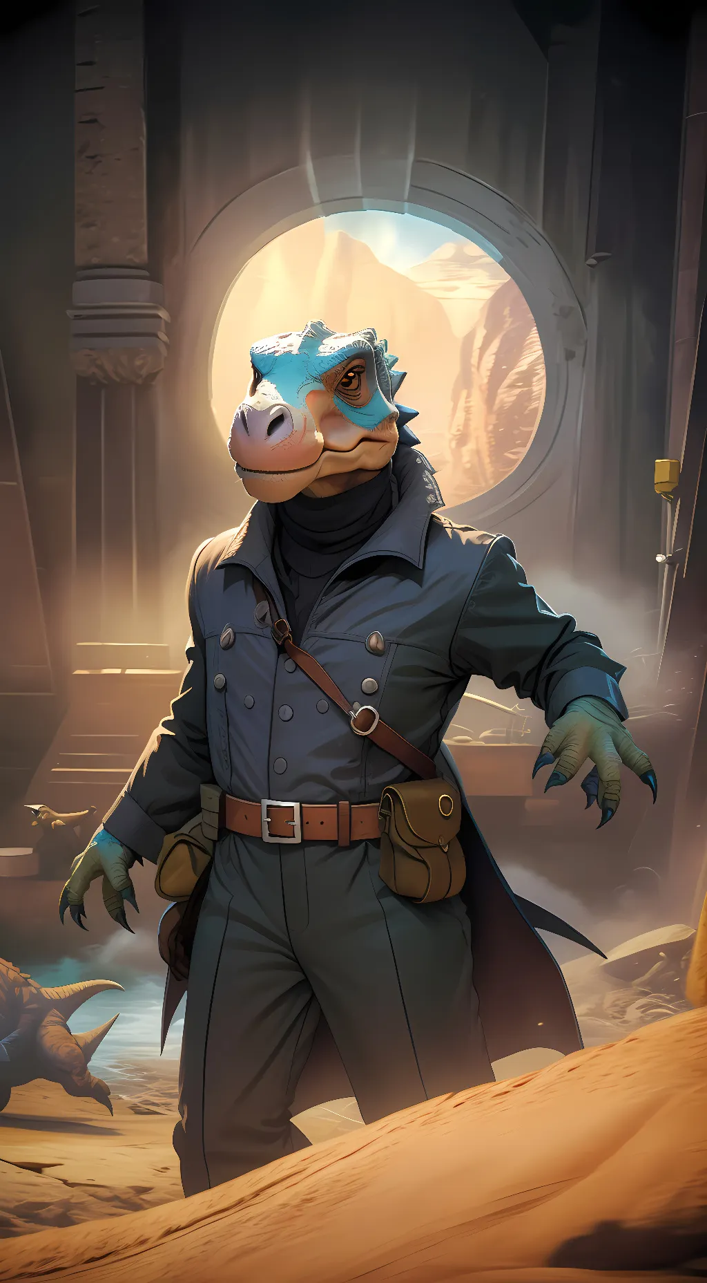 ai character: dominus Rex background