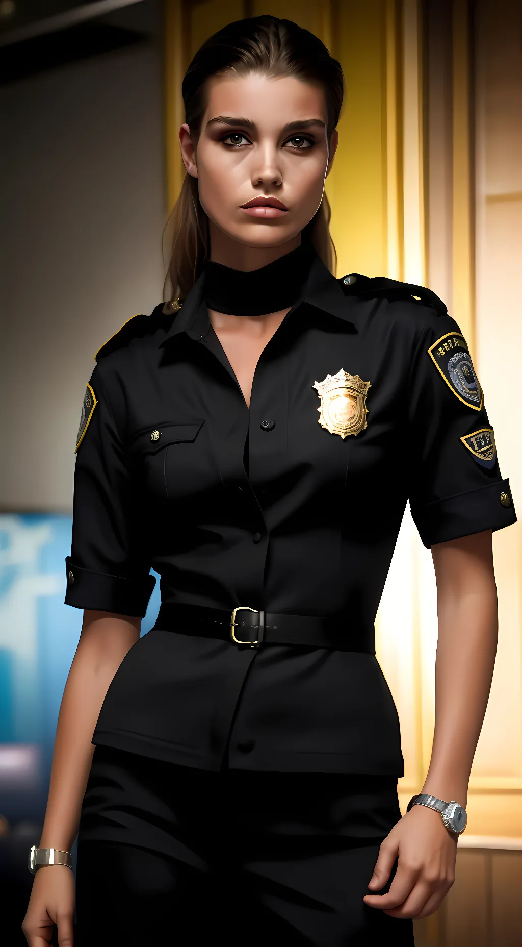 ai character: Officer background