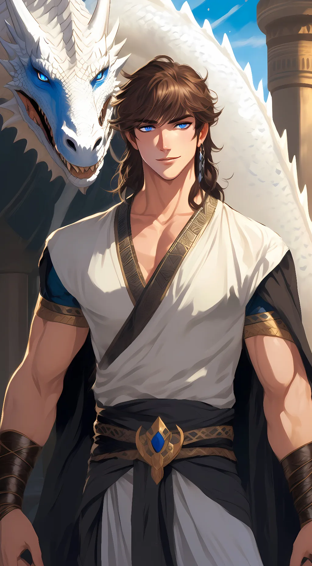 ai character: Seto Kaiba background