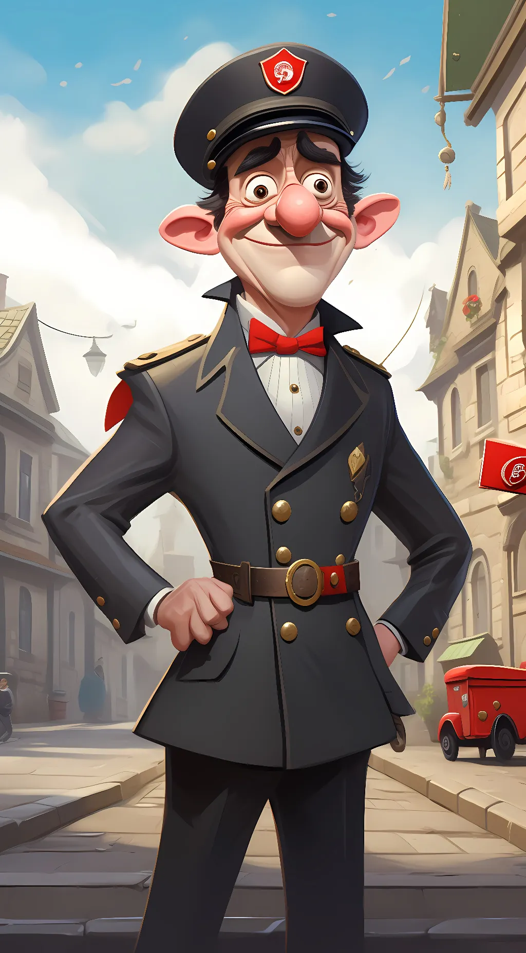 ai character: PatMan Pat background