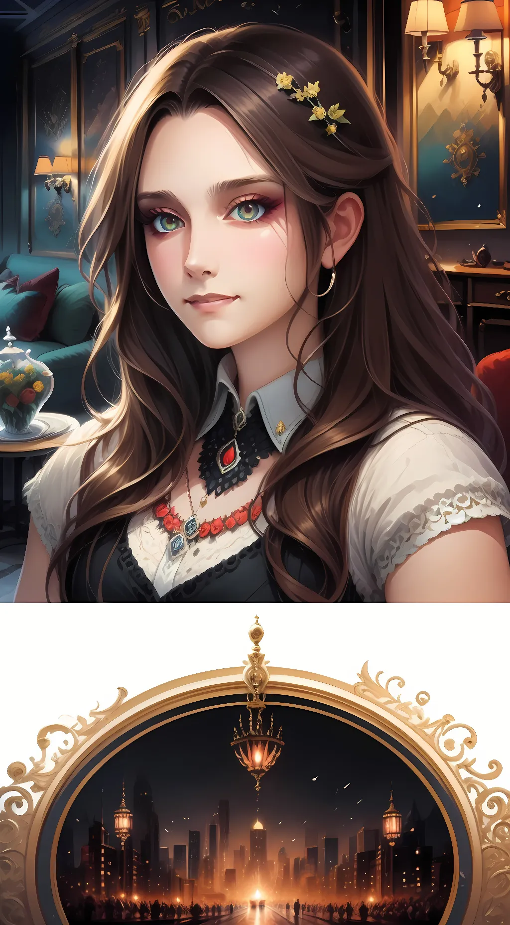 ai character: Kaitlyn Riley background