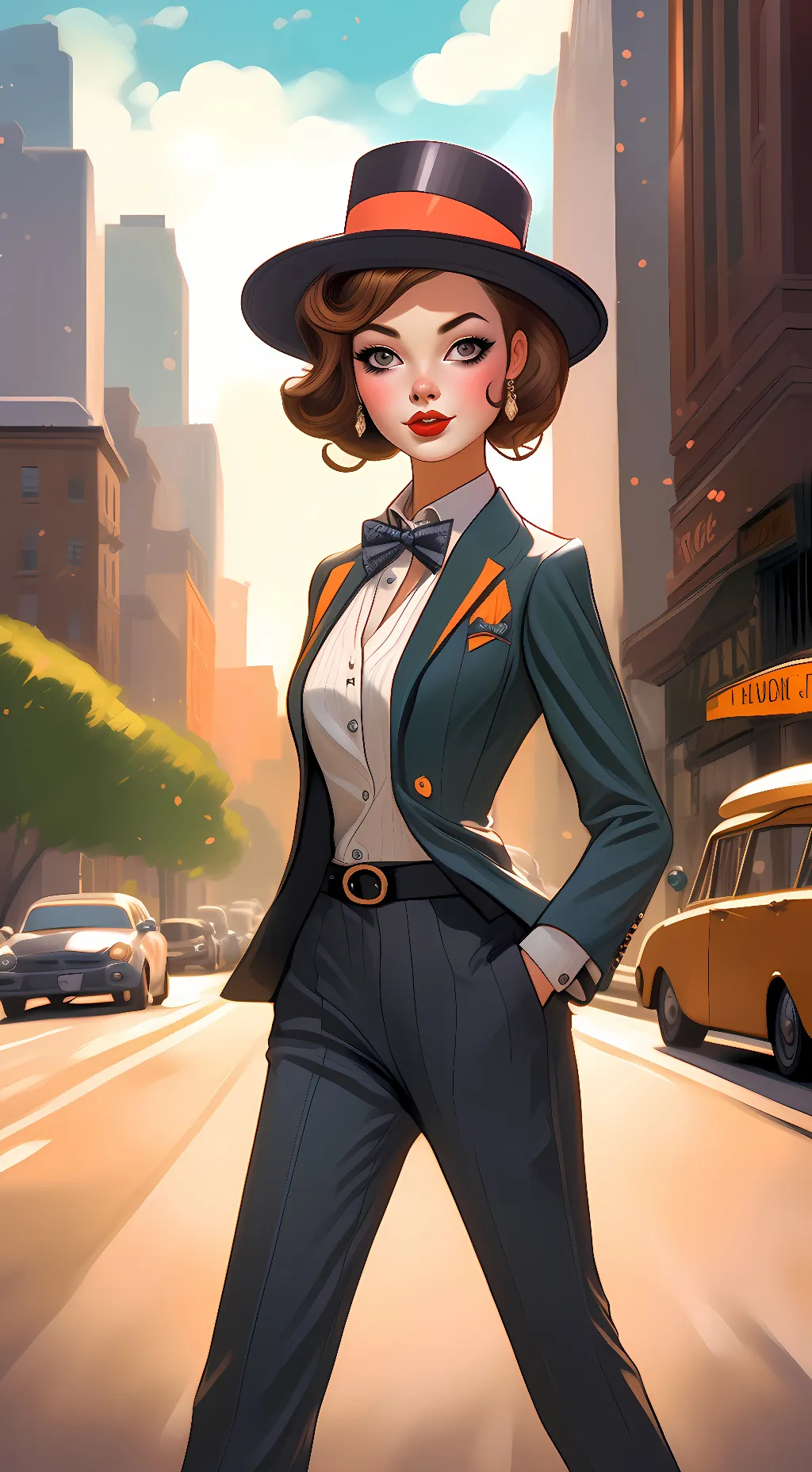 ai character: Emily Blake background