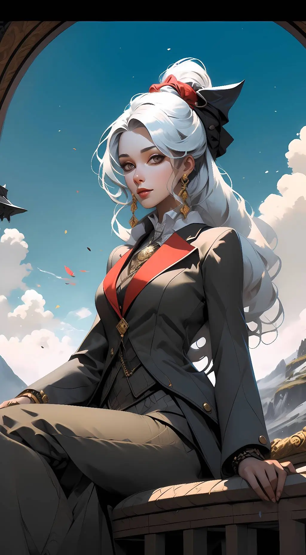 ai character: Ella background