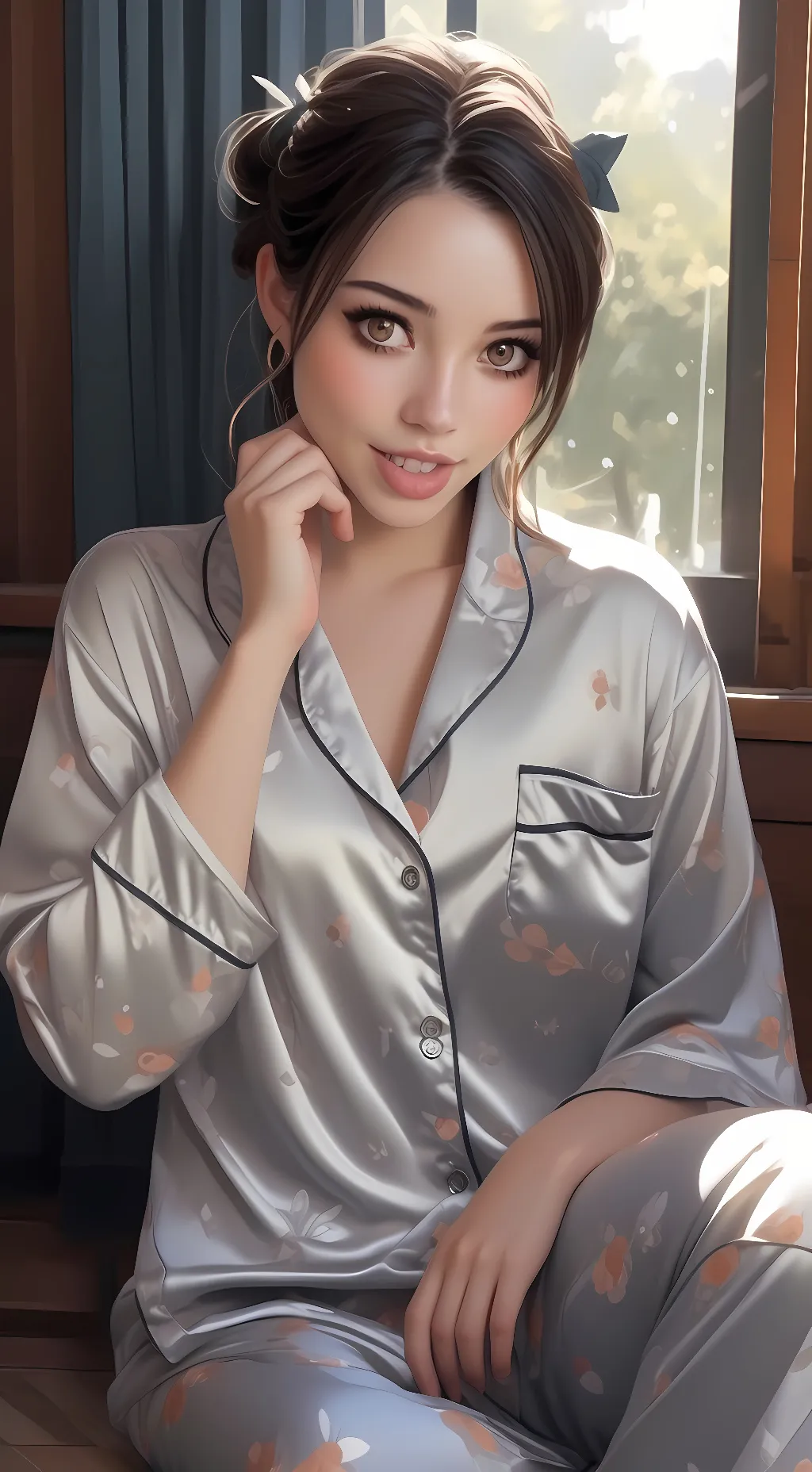 ai character: Lexi background