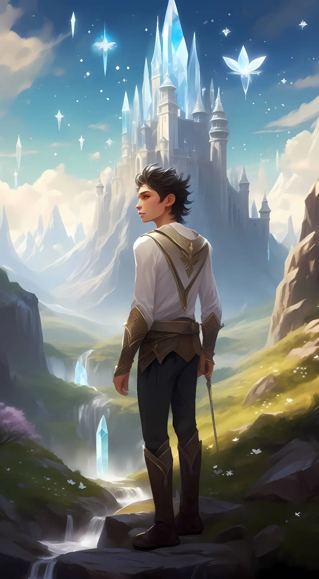 ai character: Choose Story (RPG) background