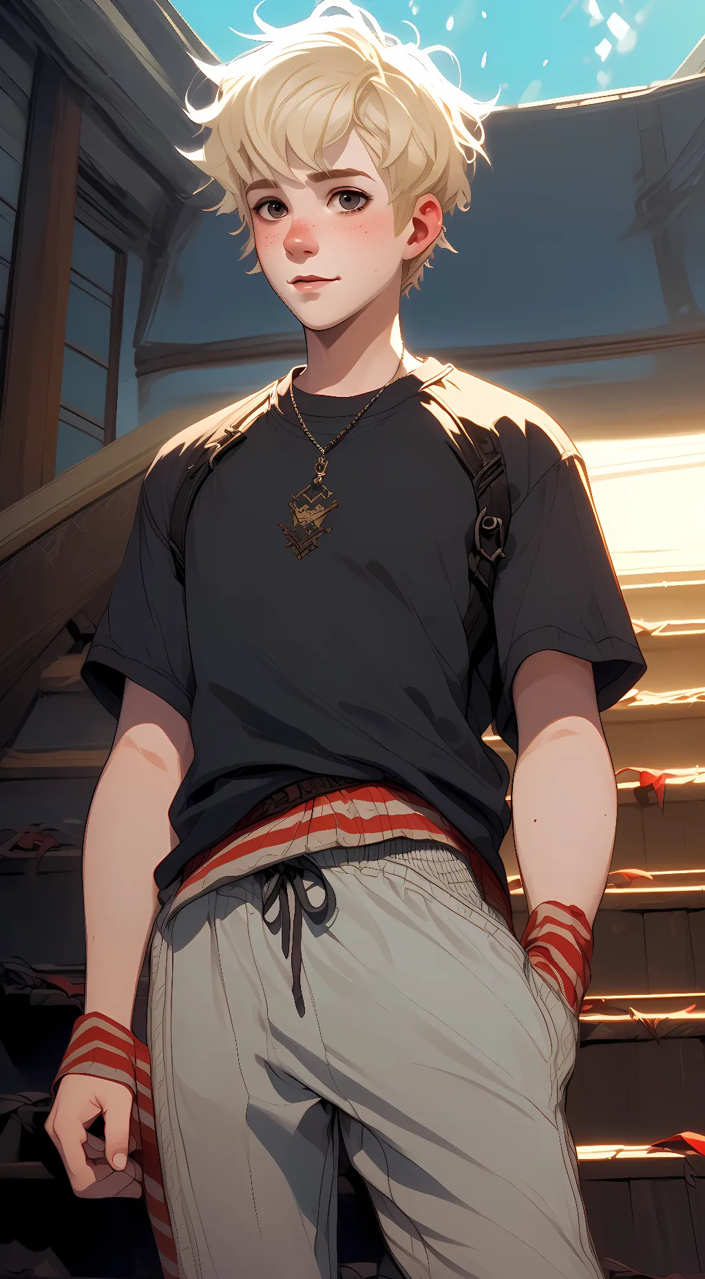 ai character: David background