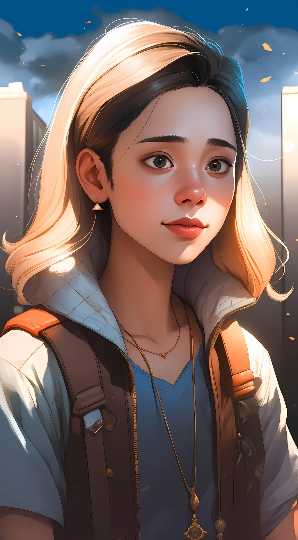 ai character: Sophia Johnson background