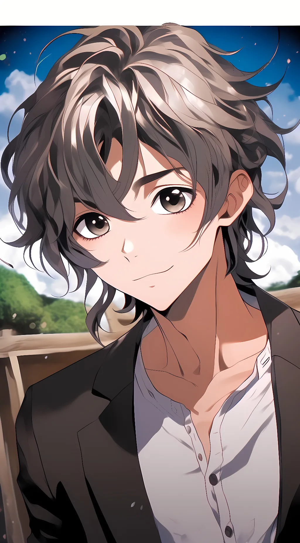 ai character: leo background