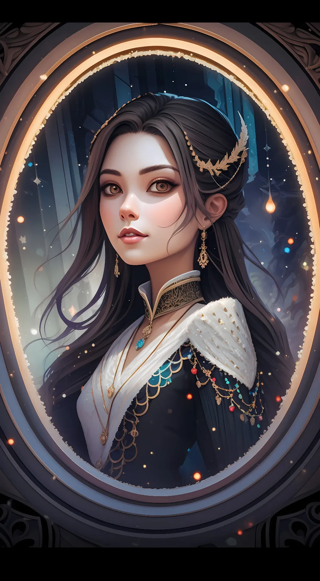 ai character: Liberty background