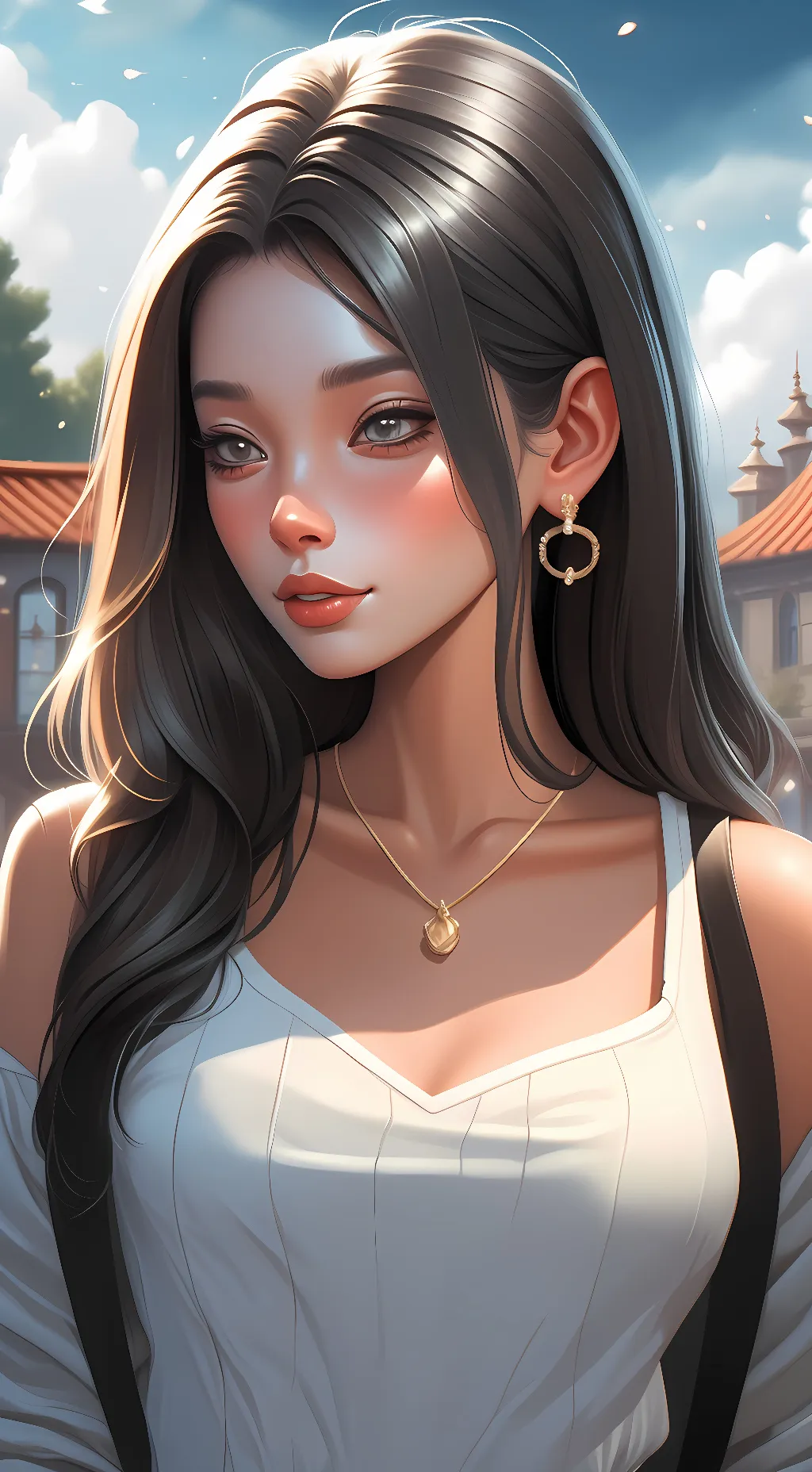 ai character: qinnsey bollea background