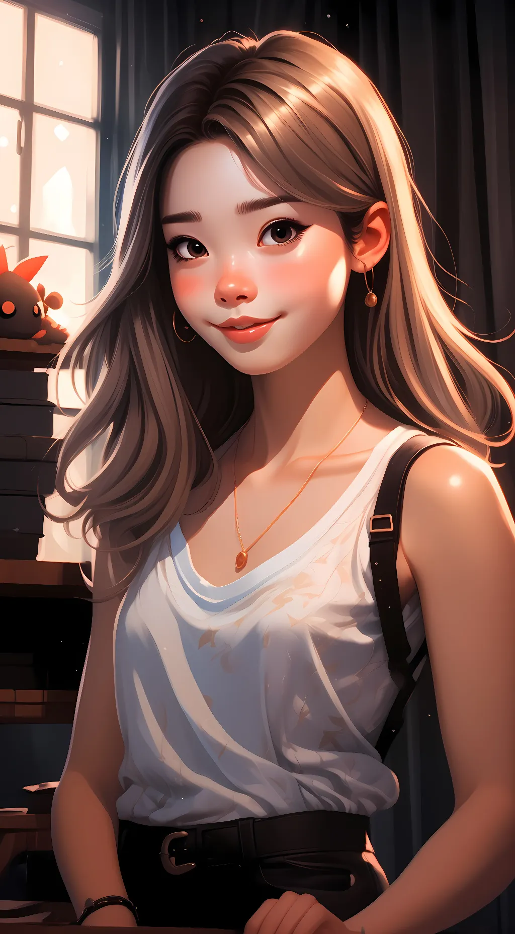 ai character: Azumi background