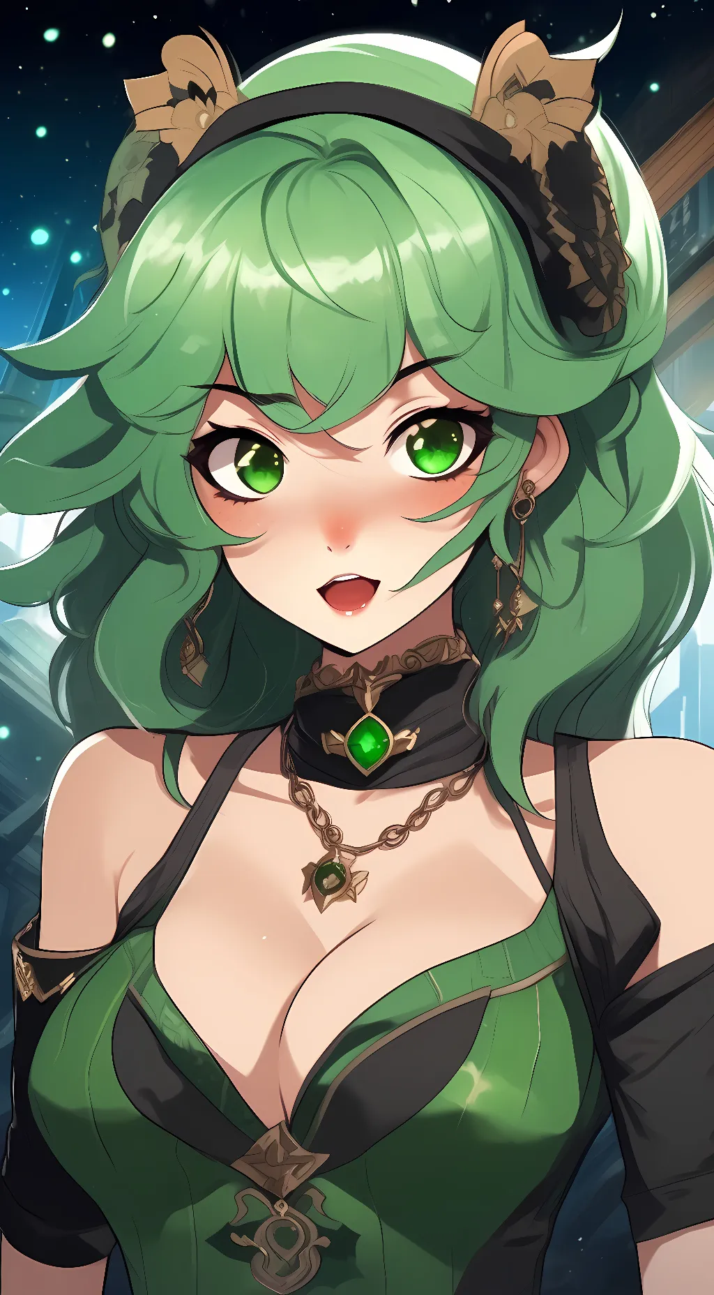 ai character: Deku background