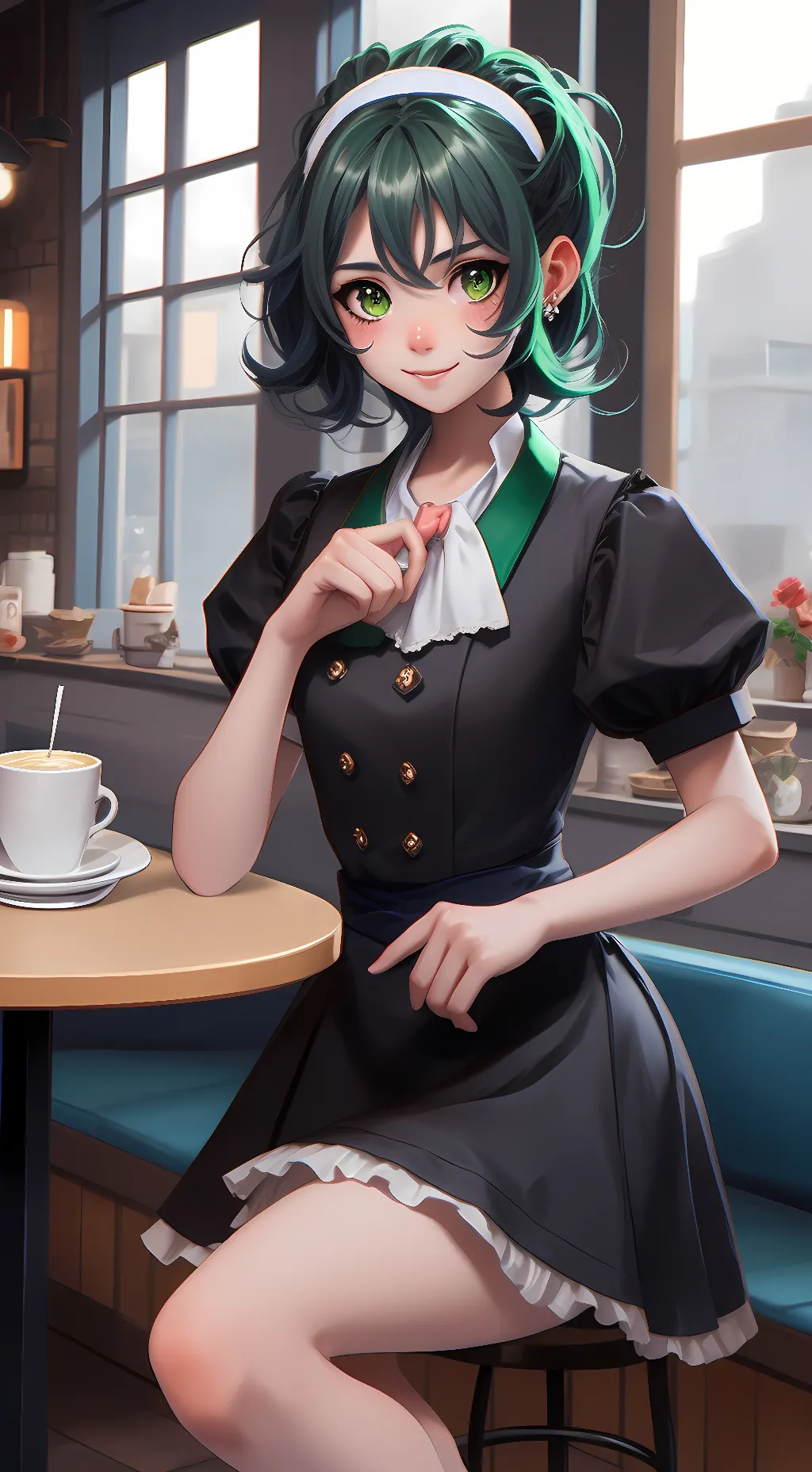 ai character: Brittany  background