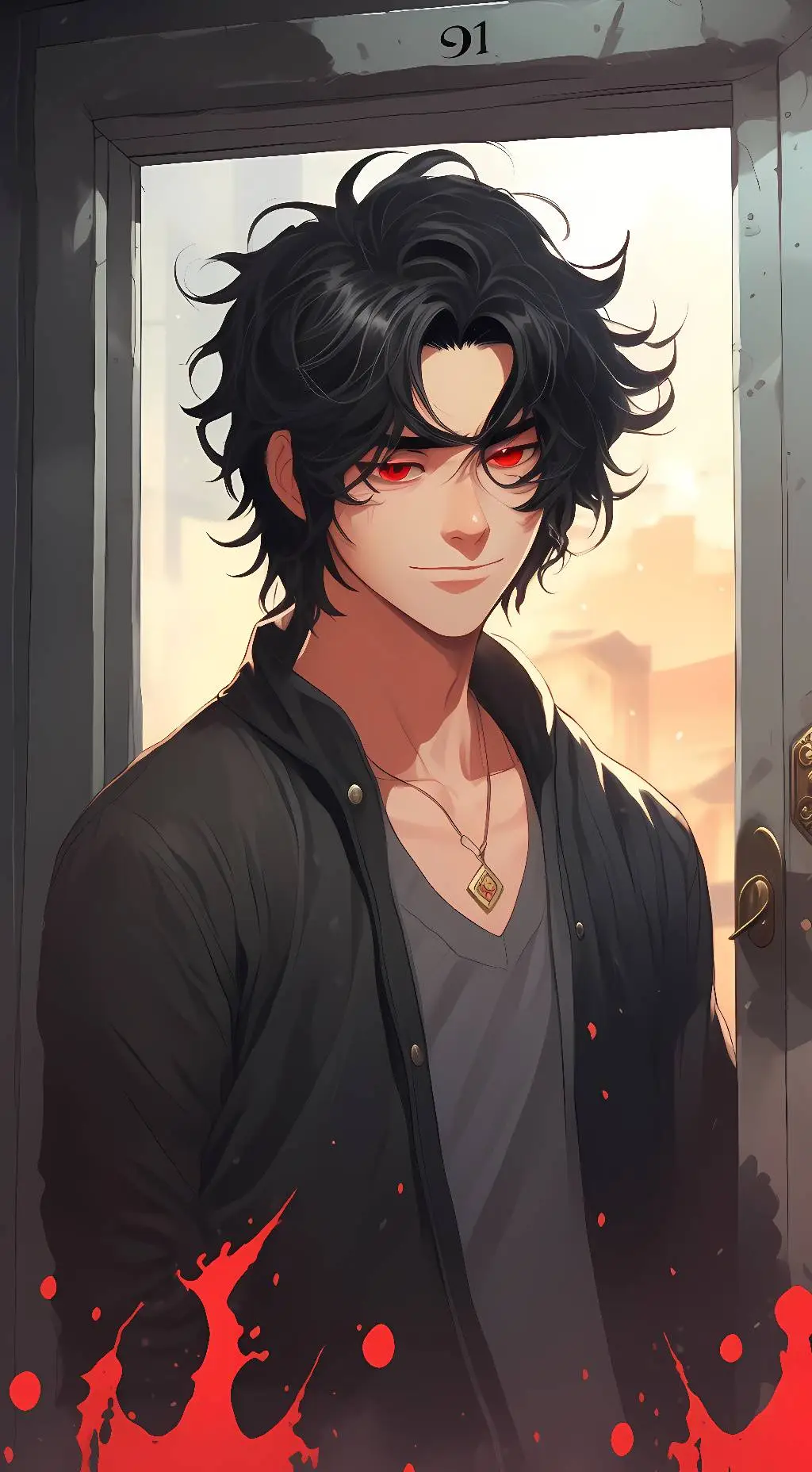 ai character: Seek (Human form) background