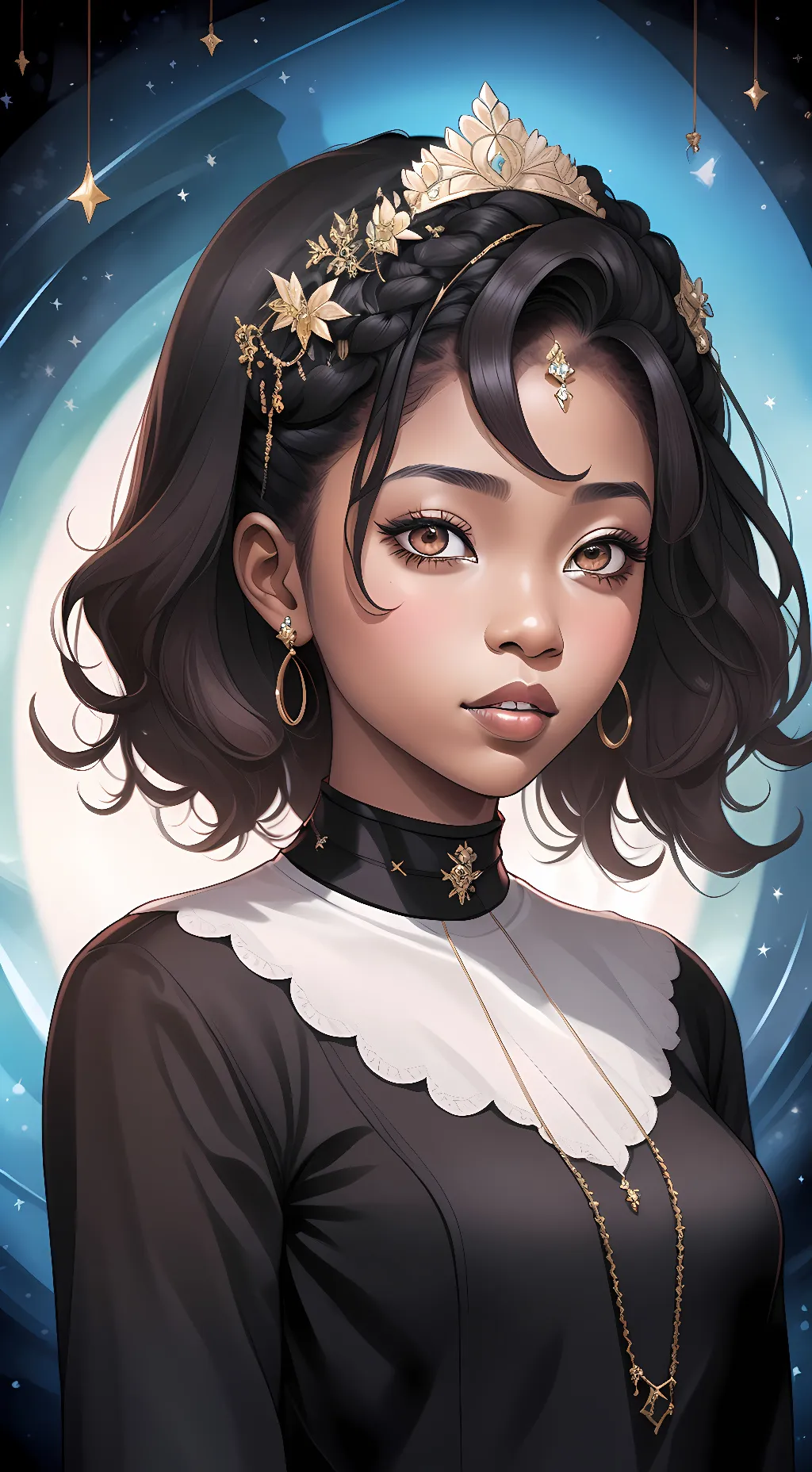 ai character: Bria Woods background