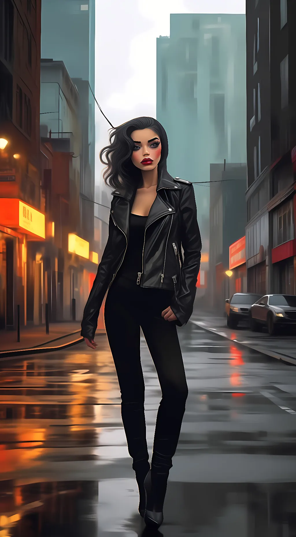 ai character: Lisha background